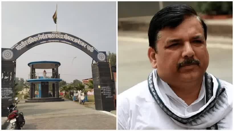 मुरादनगर में नाराज दलित समाज: सांसद संजय सिंह ने बाबा साहब की मूर्ति को किया ‘अनदेखा’